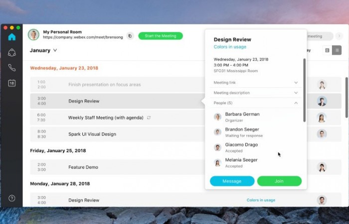 Integración Webex Teams en tus aplicaciones móviles o web
